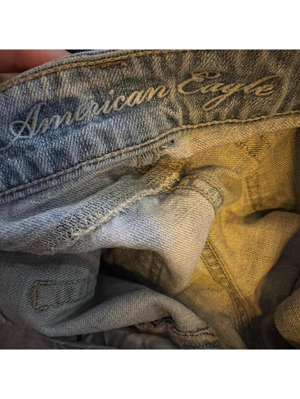 vintage Y2K American Eagle denim microshorts - Picture 5 of 8